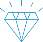 Diamond or gemstone logo - Tomball Oklahoma City Cleaning Service